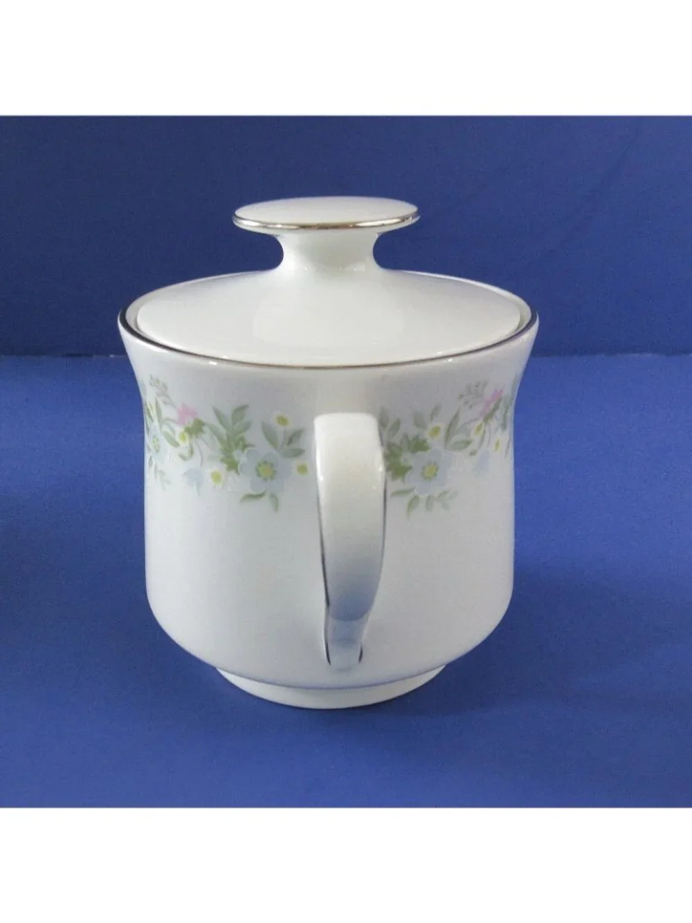 Vintage Johann Haviland Creamer Sugar Bowl Set Forever Spring Bavaria Germany